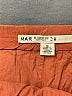 Marrakech 100% Rayon Solid Brown Orange Shorts Size S - photo 3