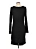 Three Dots Solid Black Casual Dress Size L (estimated) - photo 2