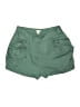 J.Crew 100% Lyocell Solid Green Cargo Shorts Size 4 - photo 1