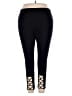 Lyssé Solid Black Active Pants Size 3X - photo 2