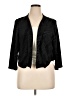 Perceptions Black Blazer Size 1X - photo 1