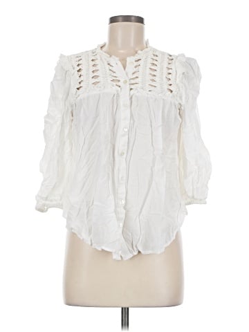 Anthropologie 3/4 Sleeve Blouse (view 1)