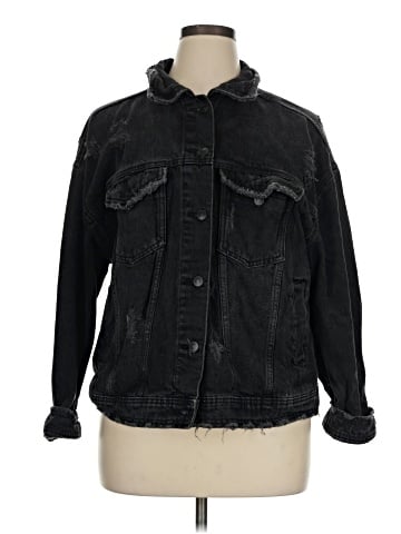 No Boundaries Denim Jacket (view 1)