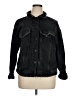 No Boundaries 100% Polyester Black Denim Jacket Size XL - photo 1