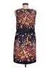 Ash 100% Polyester Print Purple Casual Dress Size M - photo 2