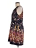 Ash 100% Polyester Print Purple Casual Dress Size M - photo 5