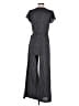 Max Studio Chevron-herringbone Gray Jumpsuit Size S - photo 2