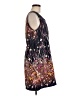 Ash 100% Polyester Print Purple Casual Dress Size M - photo 4