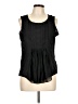 Coldwater Creek 100% Polyester Black Sleeveless Blouse Size L - photo 1