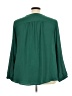 Torrid 100% Polyester Green Long Sleeve Blouse Size 4X Plus (4) - photo 2