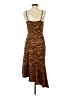 JOA Animal Print Brown Cocktail Dress Size S - photo 2