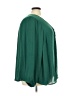 Torrid 100% Polyester Green Long Sleeve Blouse Size 4X Plus (4) - photo 4