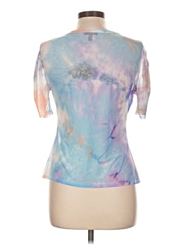 Aqua Short Sleeve Top (view 2)