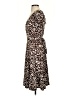 BCBGMAXAZRIA Animal Print Ivory Brown Cocktail Dress Size XS - photo 5