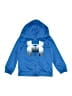 Under Armour 100% Polyester Blue Zip Up Hoodie Size 4 - photo 1