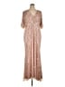 Mac Duggal Tan Cocktail Dress Size 18 - photo 1
