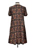 Nine Britton Paisley Brown Casual Dress Size L - photo 2
