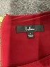 Lulus 100% Polyester Solid Burgundy Casual Dress Size L - photo 7