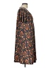 Nine Britton Paisley Brown Casual Dress Size L - photo 4