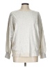 J.Jill Metallic Silver Sweatshirt Size L - photo 1