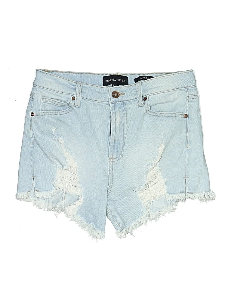 Pre-owned Kendall & Kylie Denim Shorts In Blue