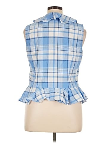 Lauren by Ralph Lauren Sleeveless Button-Down Shirt (view 2)