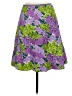 Assorted Brands Floral Purple Casual Skirt Size 8 - photo 2