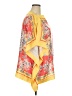 JM Collection 100% Polyester Yellow Pink Kimono Size XXL - photo 4
