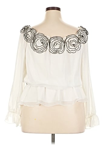 DressBarn 3/4 Sleeve Blouse (view 2)
