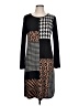Spense Houndstooth Black Casual Dress Size L - photo 1