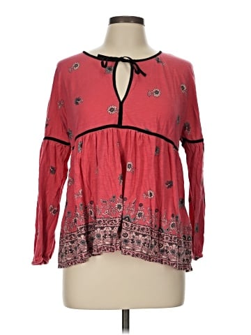 Lucky Brand Long Sleeve Blouse (view 1)