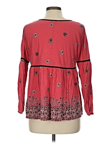 Lucky Brand Long Sleeve Blouse (view 2)