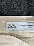 Zara Solid Ivory Khakis Size 11 - 12 - photo 3