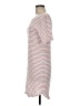 Three Dots Stripes White Casual Dress Size M - photo 5