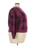 Arizona Jean Company Plaid Burgundy Pullover Sweater Size XXL - photo 4