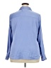 A New Day 100% Polyester Blue Long Sleeve Blouse Size XXL - photo 2