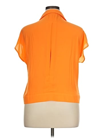 DKNY Short Sleeve Blouse (view 2)