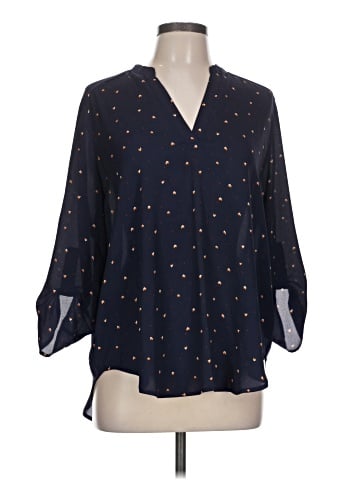Lush 3/4 Sleeve Blouse (view 1)