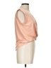 Elegantees Orange Sleeveless Blouse Size L - photo 4