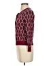 Talbots Argyle Burgundy Cardigan Size S (petite) - photo 5