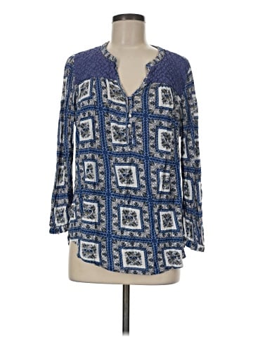 Porridge 3/4 Sleeve Blouse (view 1)