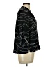 Investments 100% Polyester Black 3/4 Sleeve Blouse Size L (petite) - photo 4