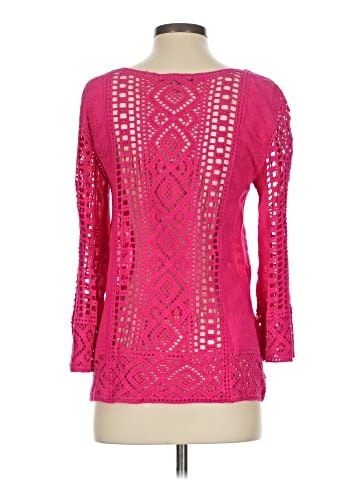 Blue Tassel 3/4 Sleeve T-Shirt (view 2)