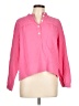 J.Crew 100% Cotton Solid Pink Long Sleeve Blouse Size L - photo 1