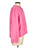 J.Crew 100% Cotton Solid Pink Long Sleeve Blouse Size L - photo 4