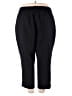 On 34th Solid Black Casual Pants Size 3X - photo 2