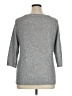 Ann Taylor Silver 3/4 Sleeve Top Size XL - photo 2