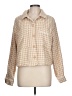 Left Coast by Dolan 100% Polyester Houndstooth Ivory Jacket Size L - photo 1