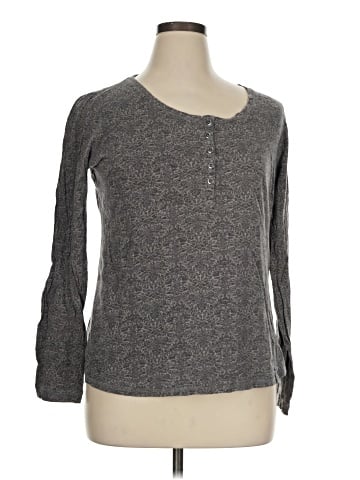 Ruff Hewn Long Sleeve Henley (view 1)