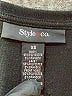 Style&Co Black Long Sleeve Blouse Size XS - photo 8